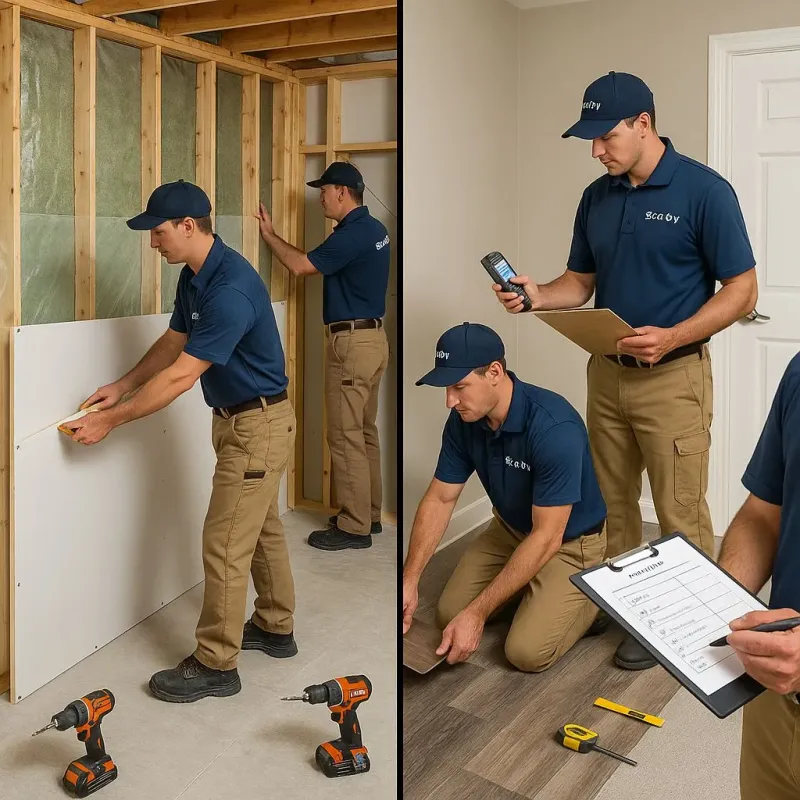 Repairs and Reconstruction process in Centennial, CO